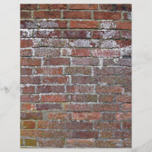 Arrière - plan endommagé de mur de briques tract customisé