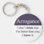 Arrogance Porte-clés