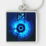 Art abstrait 29 Keychain Porte-clef