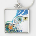 Art abstrait 30 Keychain Porte-clef