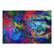 Art abstrait coloré photo