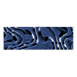 Art abstrait de chrome bleu de Swiryly Cartes De Visite Professionnelles