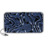 Art abstrait de chrome bleu de Swiryly Haut-parleur