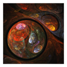 Art abstrait de connexion liquide carton d'invitation