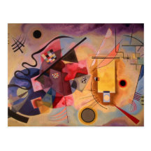 Art abstrait de Kandinsky Cartes Postales