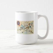 Art abstrait de Kandinsky Mugs À Café