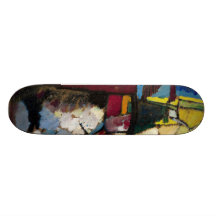 Art abstrait de Kandinsky Skateboards Personnalisés