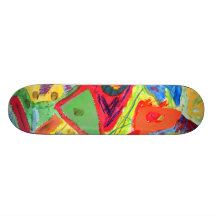 Art abstrait de Kandinsky Plateau De Skateboard