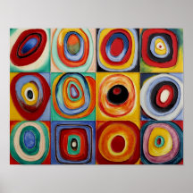 Art abstrait de Kandinsky Posters