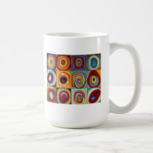 Art abstrait de Kandinsky Tasse
