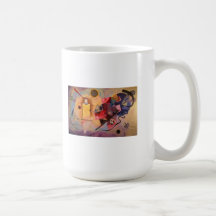 Art abstrait de Kandinsky Tasses