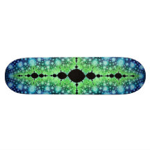 Art abstrait décoratif sauvage de fractale psychéd planches à roulettes