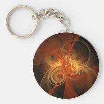 Art abstrait magique Keychain de matin Porte-clefs