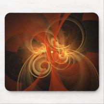 Art abstrait magique Mousepad de matin Tapis De Souris