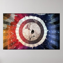 Art abstrait posters