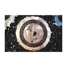 Art abstrait toiles tendues