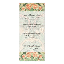 art bontanical fleuri de nouveau d'art de jardin cartons d'invitation