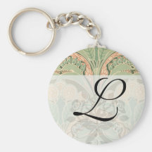 art bontanical fleuri de nouveau d'art de jardin porte-clefs