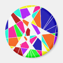 Art coloré de puissance magnets
