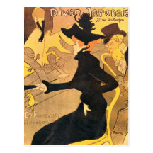 Art d'affiche de Toulouse Lautrec Carte Postale