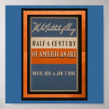 Art d'Américain d'Affiche-WPA Chicago-AIC