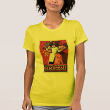 Art d'annonce de nourriture de Pork Ham Le Lyonnai T-shirts