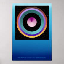 "ART DANS L'ESPACE" par : Robert Singletary Poster