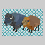 Art de bleu de Buffalo posters