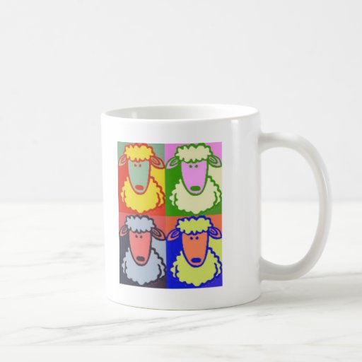 Art de bruit d'agneau mugs