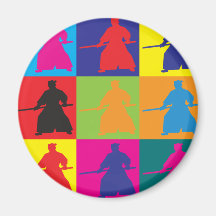 Art de bruit d'Aikido Aimants