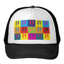 Art de bruit de chimie casquette de camionneur