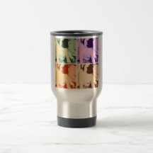 Art de bruit de chiot de mastiff tasse
