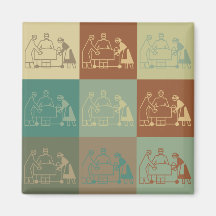 Art de bruit de chirurgie magnets