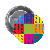 Art de bruit de comptabilité badges avec agrafe