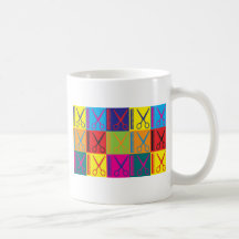 Art de bruit de cosmétologie tasse