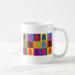 Art de bruit de couture tasses à café