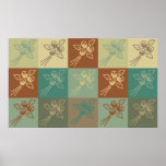 Art de bruit de fleur posters