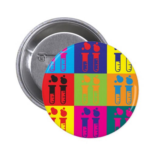 Art de bruit de génie chimique pin's