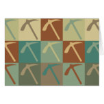 Art de bruit de géologie cartes de vœux