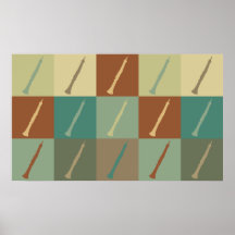 Art de bruit de hautbois posters