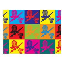 Art de bruit de Kendo Cartes Postales