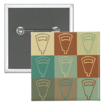 Art de bruit de lecture de compteur badges avec agrafe
