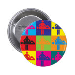 Art de bruit de massage badge