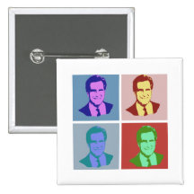 Art de bruit de MITT ROMNEY Pin's Avec Agrafe