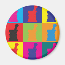 Art de bruit de pharmacologie magnets pour réfrigérateur