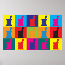 Art de bruit de pharmacologie affiche