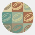 Art de bruit de rugby autocollants