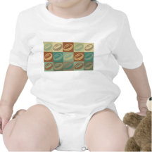 Art de bruit de rugby bodies pour bébé