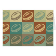 Art de bruit de rugby carte