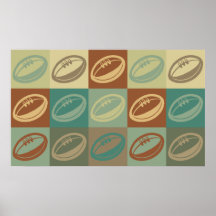 Art de bruit de rugby posters